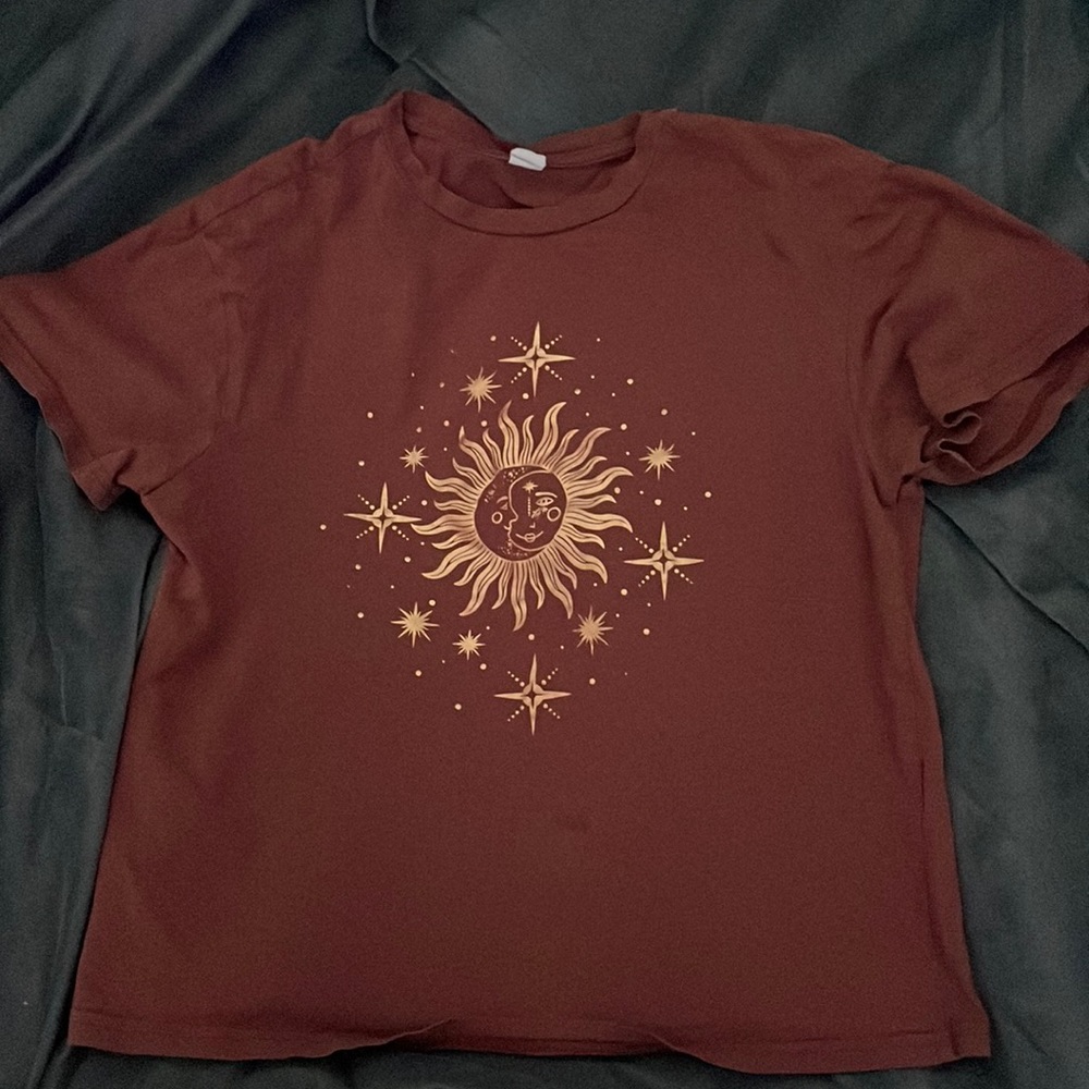 star, sun, and moon shirt⭐️